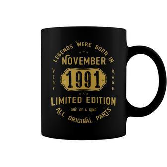1991 November Birthday Gift 1991 November Limited Edition Coffee Mug - Seseable
