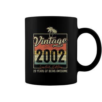 20 Birthday Gifts Vintage 2002 Limited Edition 20 Years Old Coffee Mug | Mazezy