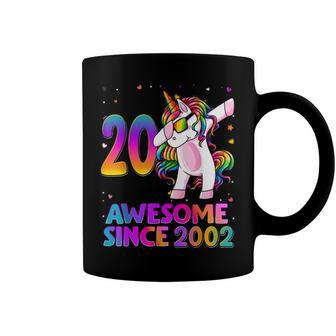 20 Year Old Unicorn Dabbing 20Th Birthday Girl Unicorn Party Coffee Mug - Seseable