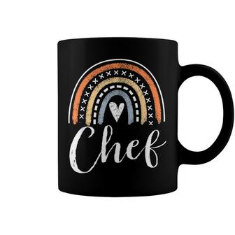 Chef Gifts For Women Funny Rainbow Cook Cooking  Coffee Mug