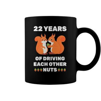 22Nd 22 Years Wedding Anniversary Funny Couple For Him Her Coffee Mug | Mazezy