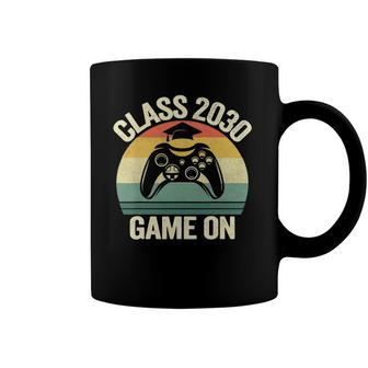 4Th Fourth Grade Class Of 2030 Game On Gamer Grow With Me Coffee Mug | Mazezy