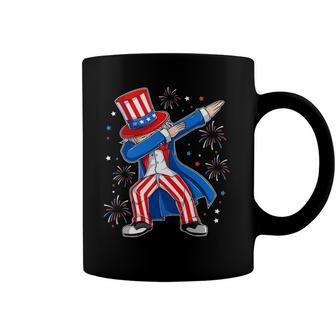 4Th Of July Dabbing Uncle Sam Costume Patriotic Gift Coffee Mug | Mazezy