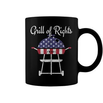 4Th Of July For Dad Men Grandpa Grilling Grill Funny Coffee Mug - Seseable