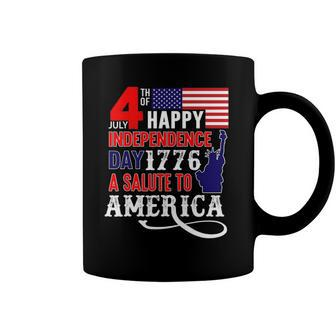 4Th Of July Happy Independence Day 1776 - Independence Day Coffee Mug | Mazezy