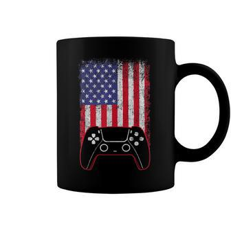 4Th Of July Video Game Gamer Kids Boys Coffee Mug - Seseable