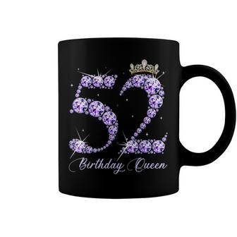 52 Year Old Its My 52Nd Birthday Queen Diamond Heels Crown Coffee Mug - Seseable