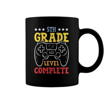 5Th Grade Level Complete Last Day Of School Game Controller Coffee Mug | Mazezy