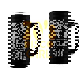 70S Disco Girl - Seventies Halloween Coffee Mug - Seseable
