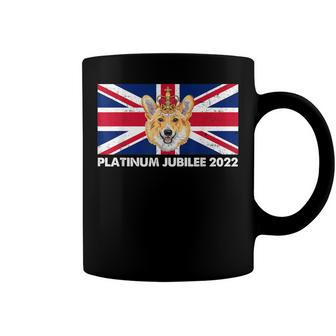 70Th Anniversary Platinum Jubilee Cute Corgi Coffee Mug | Mazezy CA