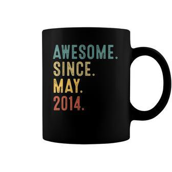 8 Years Old Gifts Awesome Since May 2014 8Th Birthday Coffee Mug | Mazezy