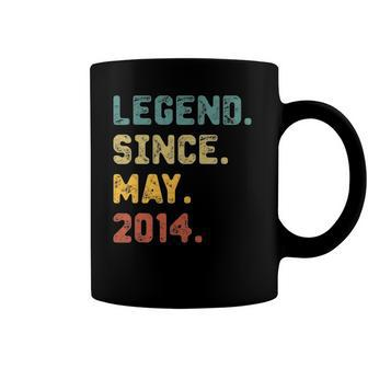 8 Years Old Gifts Legend Since May 2014 8Th Birthday Coffee Mug | Mazezy
