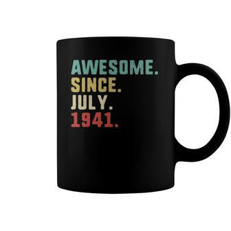81Th Birthday Men Awesome Since July 1941 Birthday Party Coffee Mug | Mazezy