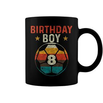 8Th Birthday Boy Soccer Lover 8 Years Old Bday Coffee Mug - Seseable