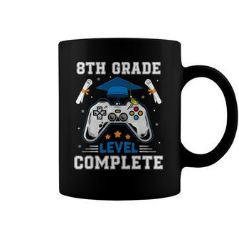 8Th Grade Level Complete Gamer Class Of 2022 Graduation Kids Coffee Mug | Mazezy