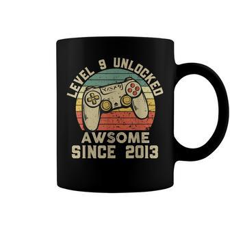 9Th Birthday Gift Boy 9 Years Being Awesome Coffee Mug | Mazezy DE