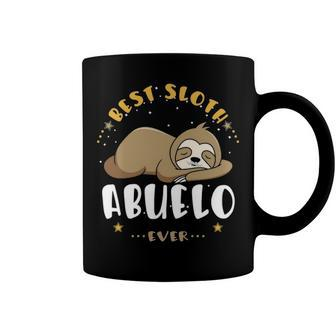 Abuelo Grandpa Gift Best Sloth Abuelo Ever Coffee Mug - Seseable