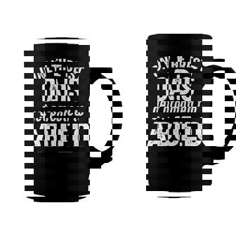 Abuelo Grandpa Gift Only The Best Dads Get Promoted To Abuelo Coffee Mug - Seseable