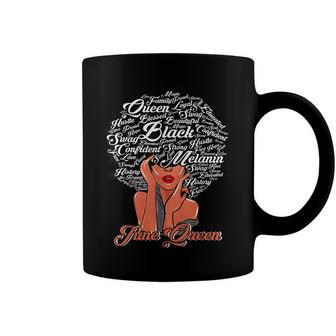 African American Women June Queen Birthday Gemini Cancer Coffee Mug - Seseable