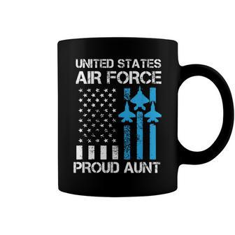 Air Force Us Veteran | Proud Air Force Mom 4Th Of July Coffee Mug - Seseable