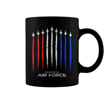 Air Force Us Veterans 4Th Of July T American Flag Coffee Mug - Seseable