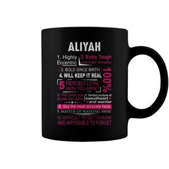 Aliyah Name Gift Aliyah Name Coffee Mug - Seseable