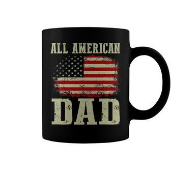 All American Dad 4Th Of July Fathers Day Men Daddy V2V3 Coffee Mug - Seseable