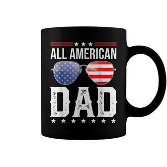 All American Dad 4Th Of July Us Patriotic Pride V2 Coffee Mug - Seseable