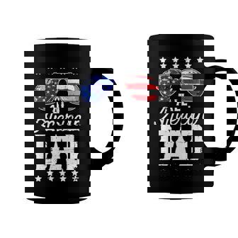 All American Dad Fathers Day 4Th Of July Independence Day Coffee Mug - Monsterry