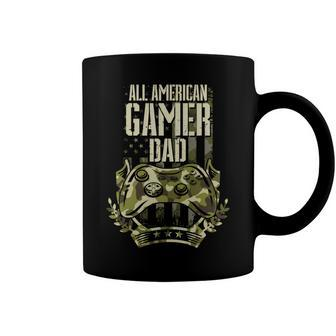 All American Gamer Dad 4Th Of July Independence Day Gaming Coffee Mug - Seseable