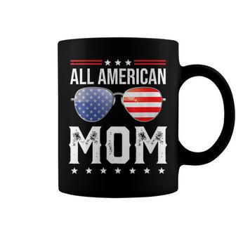 All American Mom 4Th Of July T Mothers Day Women Mom Coffee Mug - Seseable