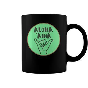 Aloha Aina Love Of The Land Coffee Mug | Mazezy