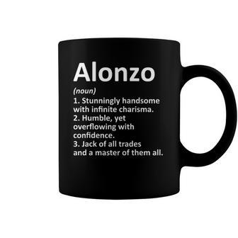 Alonzo Definition Personalized Name Funny Birthday Gift Idea Coffee Mug | Mazezy