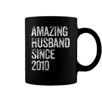 Amazing Husband 2010 12 Years Wedding Anniversary Coffee Mug | Mazezy