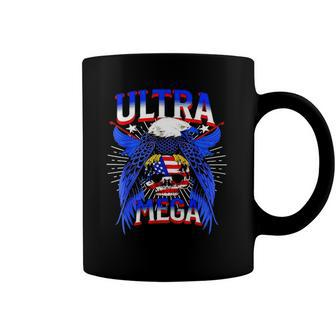 America Eagle Skull Ultra Mega The Great Maga King Ultra Mega Patriot Coffee Mug | Mazezy CA