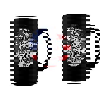 American Flag Braap Motorbike Patriotism Gift Coffee Mug | Seseable UK