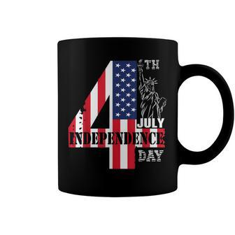 American Flag Usa United States Of America Us 4Th Of July V2 Coffee Mug - Seseable