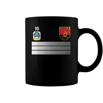 Angola Football Jersey 2022 Soccer Coffee Mug | Mazezy