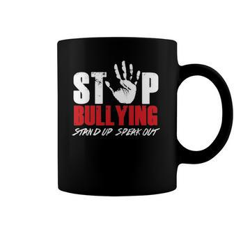 Anti Bully Movement Stop Bullying Supporter Stand Up Speak Coffee Mug | Mazezy