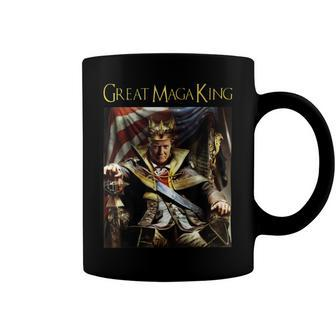 Anti Joe Biden Ultra Maga The Return Of The Great Maga King Coffee Mug - Monsterry UK