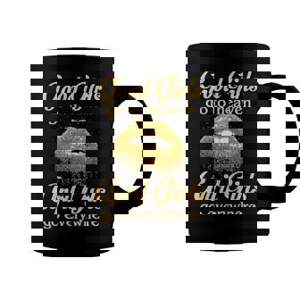 April Girl Birthday Good Girls Go To Heaven April Girls Go Everywhere Coffee Mug | Seseable UK