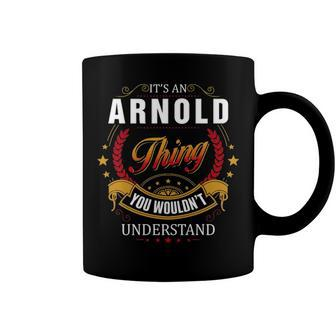 Arnold Shirt Family Crest Arnold T Shirt Arnold Clothing Arnold Tshirt Arnold Tshirt Gifts For The Arnold Coffee Mug - Seseable