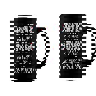 Auntie Gift Auntie Is My Name Spoiling Is My Game Coffee Mug - Seseable