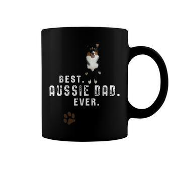 Australian Shepherd - Best Aussie Dad Ever Coffee Mug - Monsterry