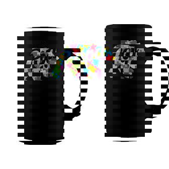 Autism Papa Bear Autism Awareness Coffee Mug | Mazezy
