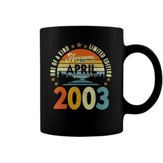 Awesome Since April 2003 Vintage 19Th Birthday Coffee Mug | Mazezy