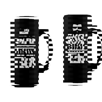 Bachelor Party - Groom Drinking Team Coffee Mug | Mazezy