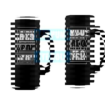 Bad Puns Are How Eye Roll - Funny Father Daddy Dad Joke Coffee Mug | Mazezy