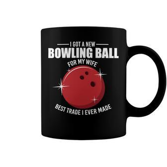 Ball Bowler Team League Sport Vintage261 Bowling Bowler Coffee Mug - Seseable