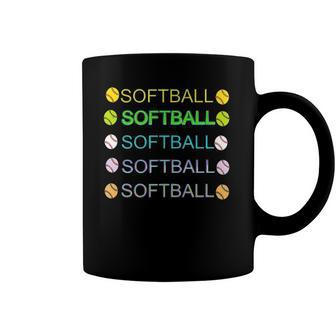 Ballers Youth Players Softball Pitchers Catchers Teen Girls Coffee Mug | Mazezy